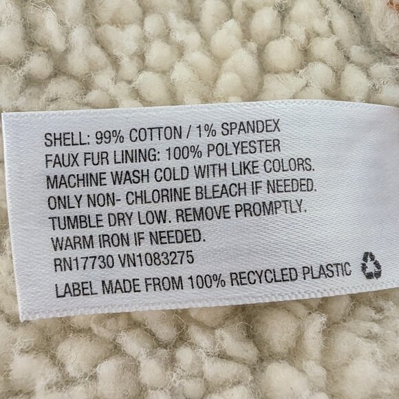 NWOT Sherpa Denim Trucker Jacket - Picture 5 of 5